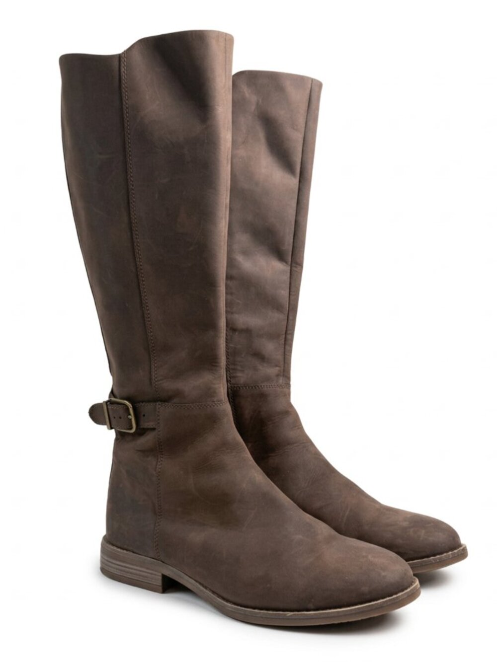 Clarks Women's Hearth Rae Knee High Boot - Brown Size 7.5
